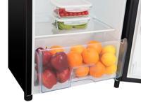 Etna KVV128ZWA Koelkast met vriesvak Zwart - thumbnail