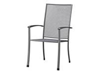 Kettler Siero stapelbare tuinstoel Antraciet - thumbnail
