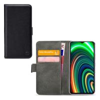 Mobilize Classic Gelly Wallet Book Case realme C25Y Black - thumbnail