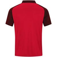 JAKO 6322 Polo Performance - Rood/Zwart - L - thumbnail