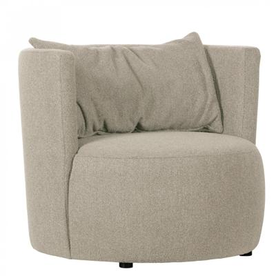 vtwonen Fauteuil 'Explore' Bouclé, kleur Naturel