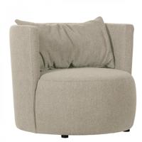 vtwonen Fauteuil 'Explore' Bouclé, kleur Naturel - thumbnail
