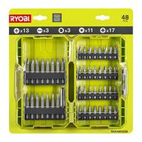 Set van tips Ryobi Stapelbaar 48 Onderdelen - thumbnail