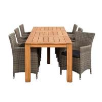 Le Sud tuinset Roma Antibes - antiekgrijs - 7-delig - thumbnail