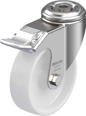 Blickle LKRXA-PO 101G-11-FI Zwenkwiel met rem Wieldiameter: 100 mm Draagvermogen (max.): 120 kg 1 stuk(s) Blickle LKRXA-PO 101G-11-FI Zwenkwiel met rem Wieldiameter: 100 mm Draagvermogen (max.): 120 kg 1 stuk(s)