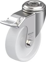 Blickle LKRXA-PO 101G-11-FI Zwenkwiel met rem Wieldiameter: 100 mm Draagvermogen (max.): 120 kg 1 stuk(s) - thumbnail