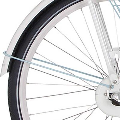 Cortina spatbordstang achter 28 milo pastel turquoise