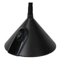 Lucide MILO - Bureaulamp - Ø 12,8 cm - LED - 1x3,2W 3000K - Zwart - thumbnail