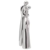 VidaXL Sculptuur zilver 10 x 16 x 49 cm aluminium - thumbnail
