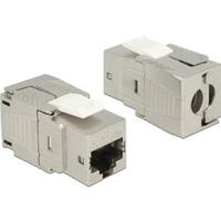 Delock 86288 Keystone-module RJ45-aansluiting Cat.6A zonder gereedschap - thumbnail
