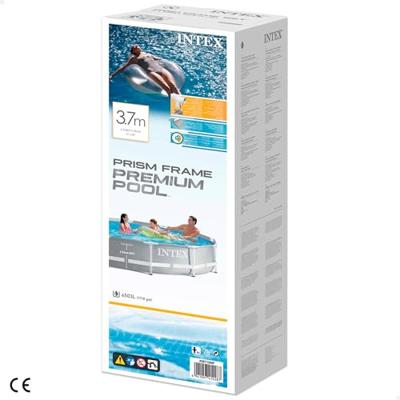 Zwembad Verwijderbaar Intex 26710NP 366 x 76 x 366 cm 6503 L - thumbnail