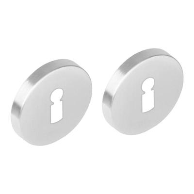 Intersteel rozetten met sleutelgat 53x8mm Intersteel rozetten met sleutelgat 53x8mm