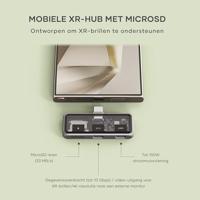 Satechi mobiele XR hub met microSD - Space Gray - thumbnail