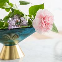 Kare Design Birdie Serveerblad 26cm blauw - thumbnail