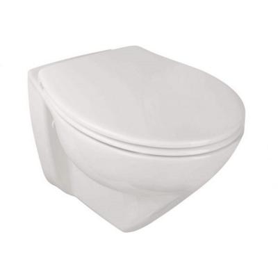 Wandtoilet Sanindusa Plus 6 cm Verhoogd Rimless Keramiek incl. Soft Close Zitting Wit Sanindusa