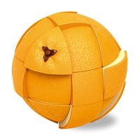 Mosterd Fruit Kubus - Oranje - thumbnail