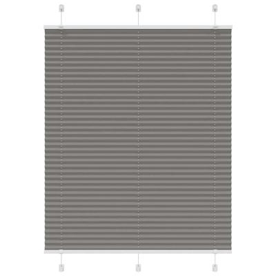 VidaXL Plissé rolgordijn 110x150 cm stofbreedte 109,4 cm antraciet VidaXL Plissé rolgordijn 110x150 cm stofbreedte 109,4 cm antraciet