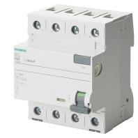 Siemens 5SV34446 5SV3444-6 Aardlekschakelaar A 4-polig 40 A 0.1 A 400 V - thumbnail
