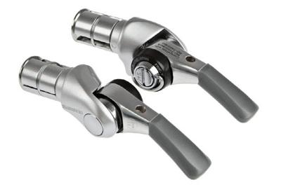 Shimano Dura-Ace SL-BS77 Schakelhendel 9V - Zilver Shimano Dura-Ace SL-BS77 Schakelhendel 9V - Zilver