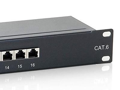 Equip Patch Panel 19 Cat.6-/Class E