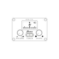 Ibanez AEG50-DHH Dark Honey Burst High Gloss elektrisch akoestische westerngitaar - thumbnail