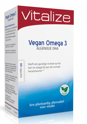 Vitalize Algenolie DHA 60Capsules Vitalize Algenolie DHA 60Capsules