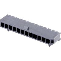 Molex 436501200 Male header, inbouw (standaard) Totaal aantal polen 12 Rastermaat: 3 mm 1 stuk(s) - thumbnail