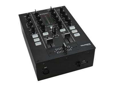 Omnitronic PM-202FX 2-kanaals dj-mixer met filter, FX en Bluetooth