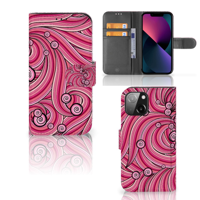 iPhone 13 Mini Hoesje Swirl Pink - thumbnail