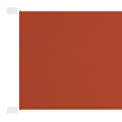 VidaXL Luifel verticaal 100x270 cm oxford stof terracottakleurig
