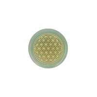 Zaksteen Aventurijn Groen - Levensbloem - thumbnail