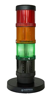 Werma Signaltechnik SignalSet CO₂-signaalzuil 649.000.10 Rood, Geel, Groen 1 set(s)