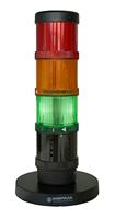 Werma Signaltechnik SignalSet CO₂-signaalzuil 649.000.10 Rood, Geel, Groen 1 set(s) - thumbnail