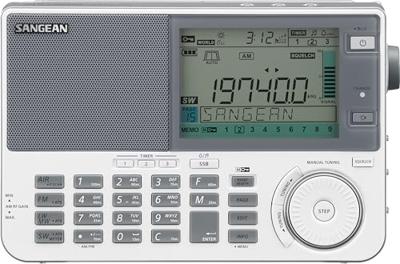 Sangean ATS-909X2 Wereldontvanger VHF (FM), Lange golf, Middengolf Wekfunctie Wit