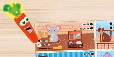 ABC & eerste woorden - Carotina - interactief alfabetboek - LISCIANI