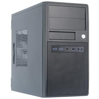 Chieftec CT-04B-350GPB Tower PC-behuizing Zwart Harde schijf installatie zonder gereedschap