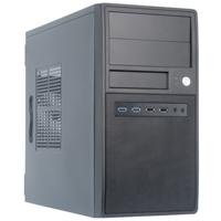 Chieftec CT-04B-350GPB Tower PC-behuizing Zwart Harde schijf installatie zonder gereedschap - thumbnail