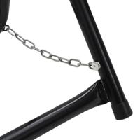 Slanghaspelwagen 48 cm 45 kg gepoedercoat staal zwart - thumbnail