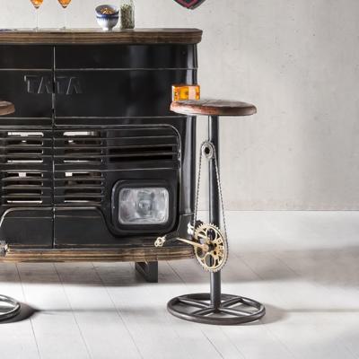 Artistiq Barkruk 'Pedal' (zithoogte 80cm)