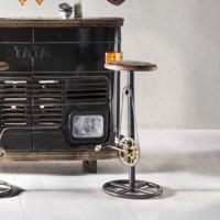 Artistiq Barkruk 'Pedal' (zithoogte 80cm) - thumbnail