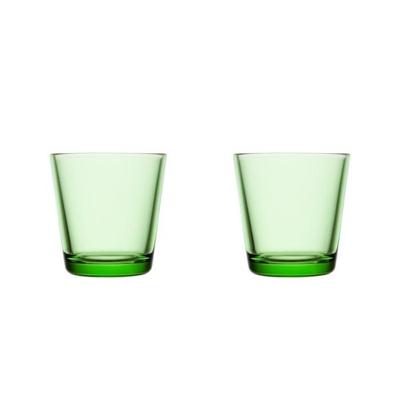 IITTALA - Kartio - Glas 0,21l Appelgroen set/2 IITTALA - Kartio - Glas 0,21l Appelgroen set/2