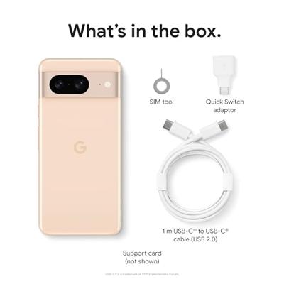Smartphone Google Pixerl 8 5G 6,2" GOOGLE TENSOR G3 8 GB RAM 128 GB Roze - thumbnail