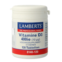 Lamberts Vitamine D3 400IE/10mcg 120 Tabletten - thumbnail
