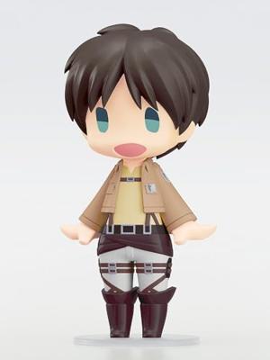 Attack on Titan HELLO! GOOD SMILE Action Figure Eren Yeager 10 cm