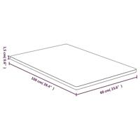 Tafelblad 60x100x1,5 cm bamboe - thumbnail