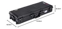 Peli 1745 Air Case 1118 x 426 x 202 mm zonder schuim - thumbnail