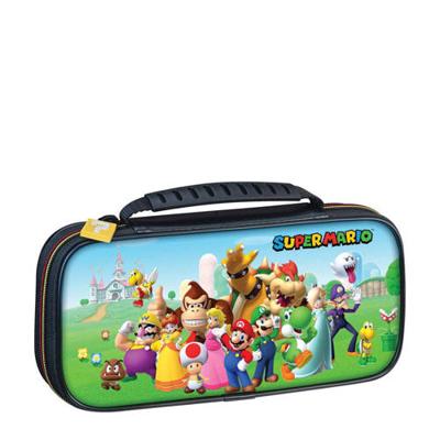 Bigben Interactive Switch Travel Case Super Mario & Friends NNS53A Hardshell-doos Nintendo Multi kleuren Bigben Interactive Switch Travel Case Super Mario & Friends NNS53A Hardshell-doos Nintendo Multi kleuren