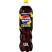 Pepsi Zero Sugar Lemon Flavour 1,5 L bij Jumbo - thumbnail