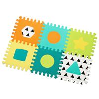 Set van 6 schuimplaten INFANTINO meerdere kleuren - thumbnail