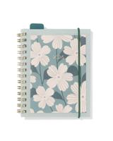 HEMA Insteekagenda 2026 zakformaat 9.7x12.5cm bloemen - thumbnail